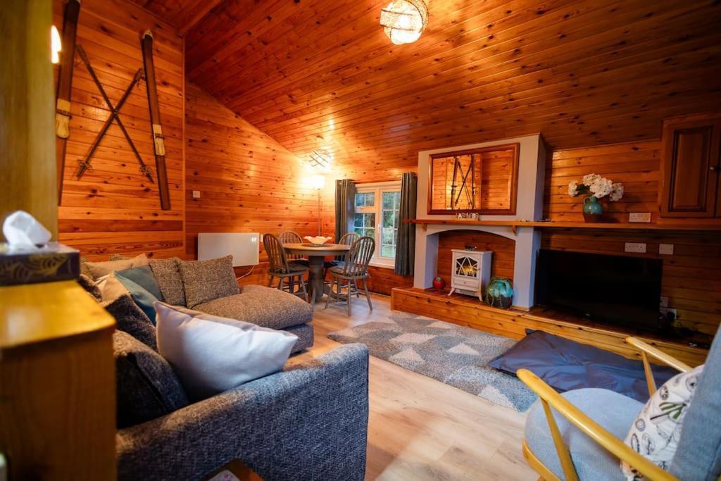 Rural Log Cabin In Snowdonia Near Coed Y Brenin By Seren Short Stays Ffestiniog Luaran gambar